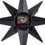 Metal Minimalist Roman Numerals Wall Clock