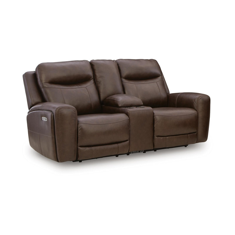 Causeuse inclinable électrique avec console Barrymore