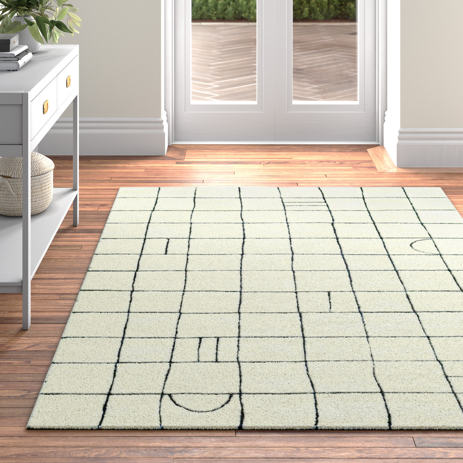 Amberwood Hand-Tufted Rug, Rectangle 5' x 7'6"