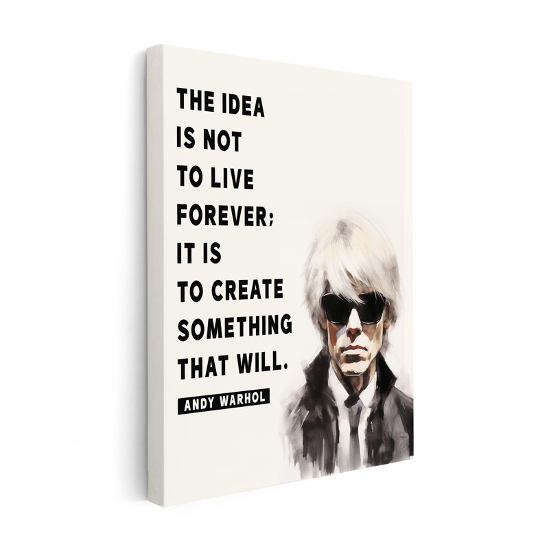 Not To Live Forever, Unframed, Poster, 24"H x 32"W