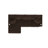 Blossie 123" W Corduroy L-Shaped Stationary Sectional-95994893-95994892