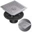 Drain de douche carré 6 pouces-123027249