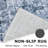 Soft Medallion Printed Rug With Non-Slip Backing Blue Area Rugs Living Room Bedroom Rugs-199295630