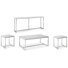 Parkdale Rectangular Cocktail Table With 2 Rectangular End Table And Sofa Table