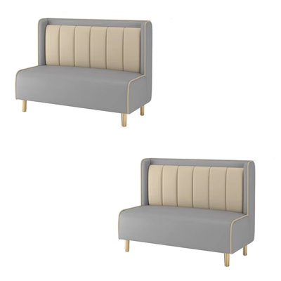 Banc rembourré en similicuir