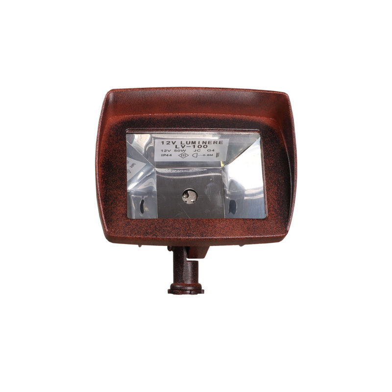 Projecteur basse tension, rouille