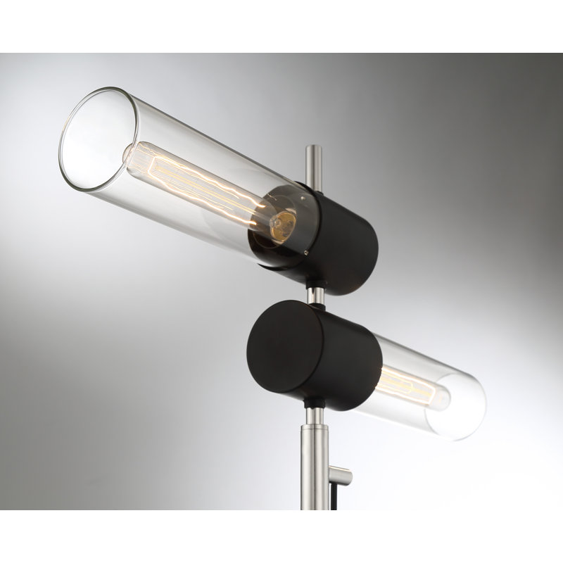 Lampe de bureau chromée 28 po Ailin