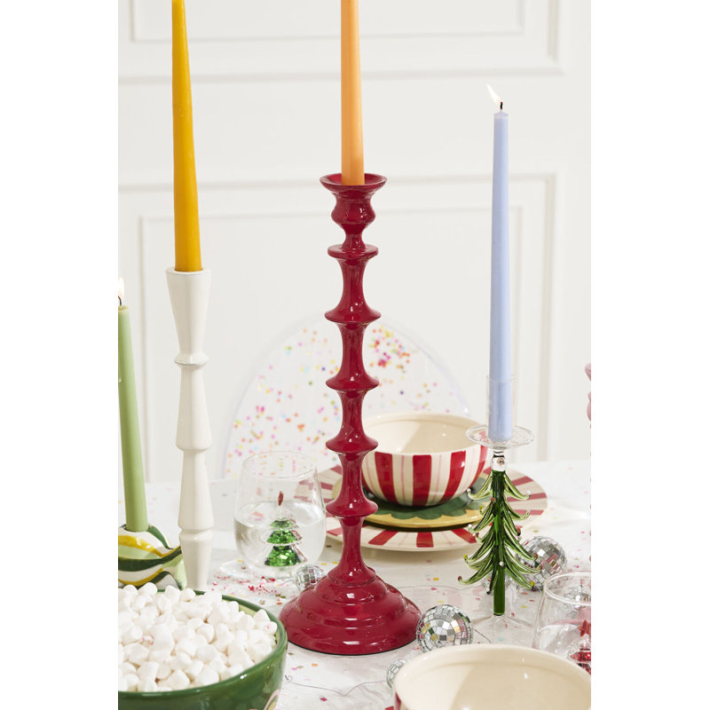 Candy Coated Candleholder 5.25"x 16.25"