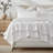 Solid Cotton Gauze Pick-stitch Matelesse Coverlet Bedspread set-116884839-116884841