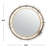 Lipan Metal Flat Wall Mirror