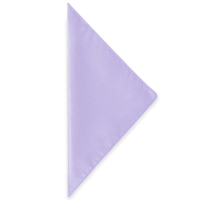 Zhora Silk Square Napkin, Lilac