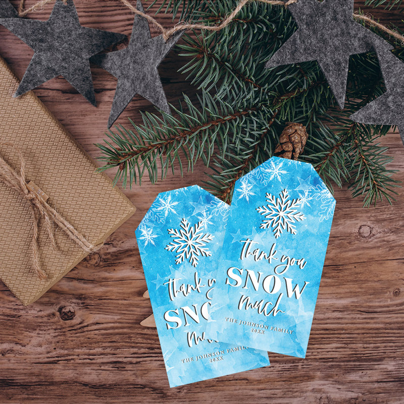 Étiquettes de Noël personnalisées et personnalisées