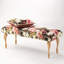 Velvet Upholstered Bench-101699132-101699115