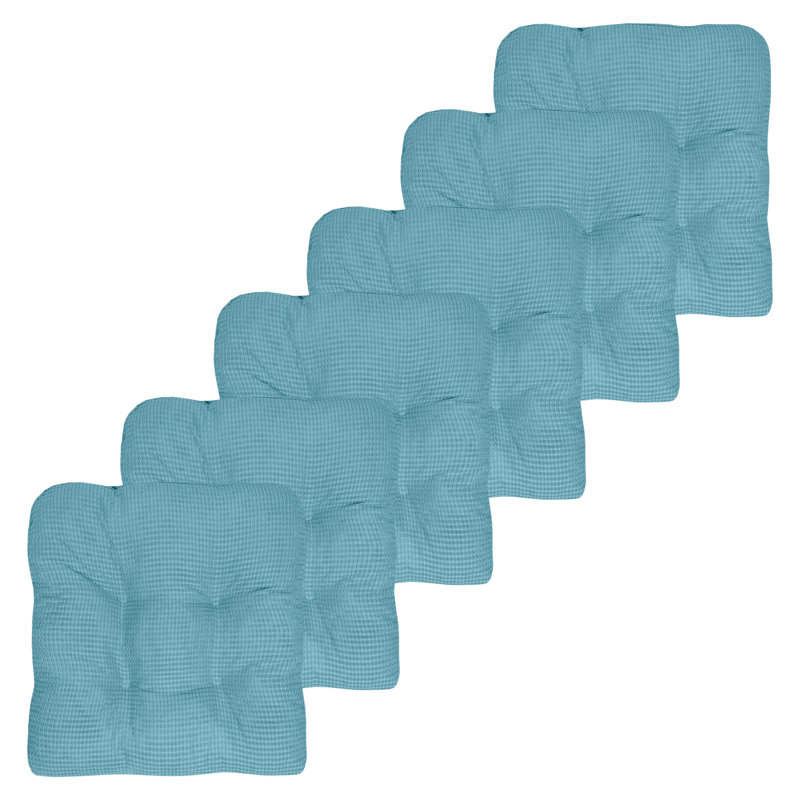 Coussin de chaise à mémoire de forme, Sarcelle, 6