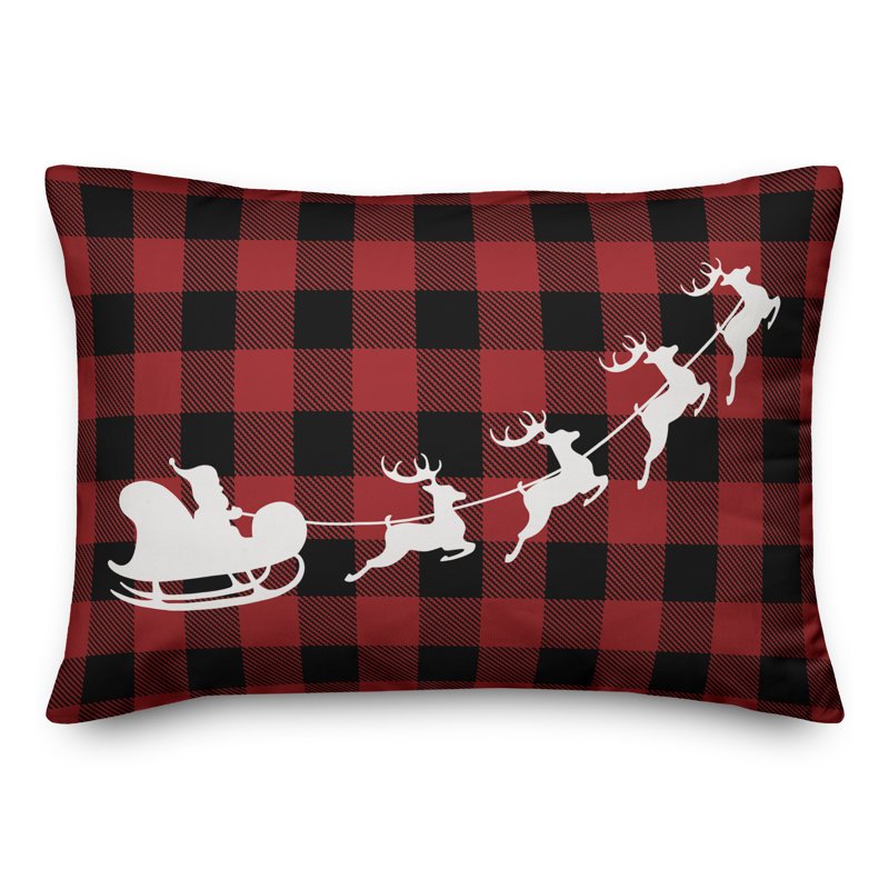 Plaid Throw Pillow, Pillow Cover Only - No Insert