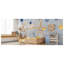 Lit simple avec lumière, lit surélevé avec clôture et toit pour garçons, naturel-630972960-630972963