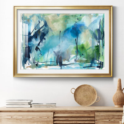 Rain in the Country - Peinture encadrée