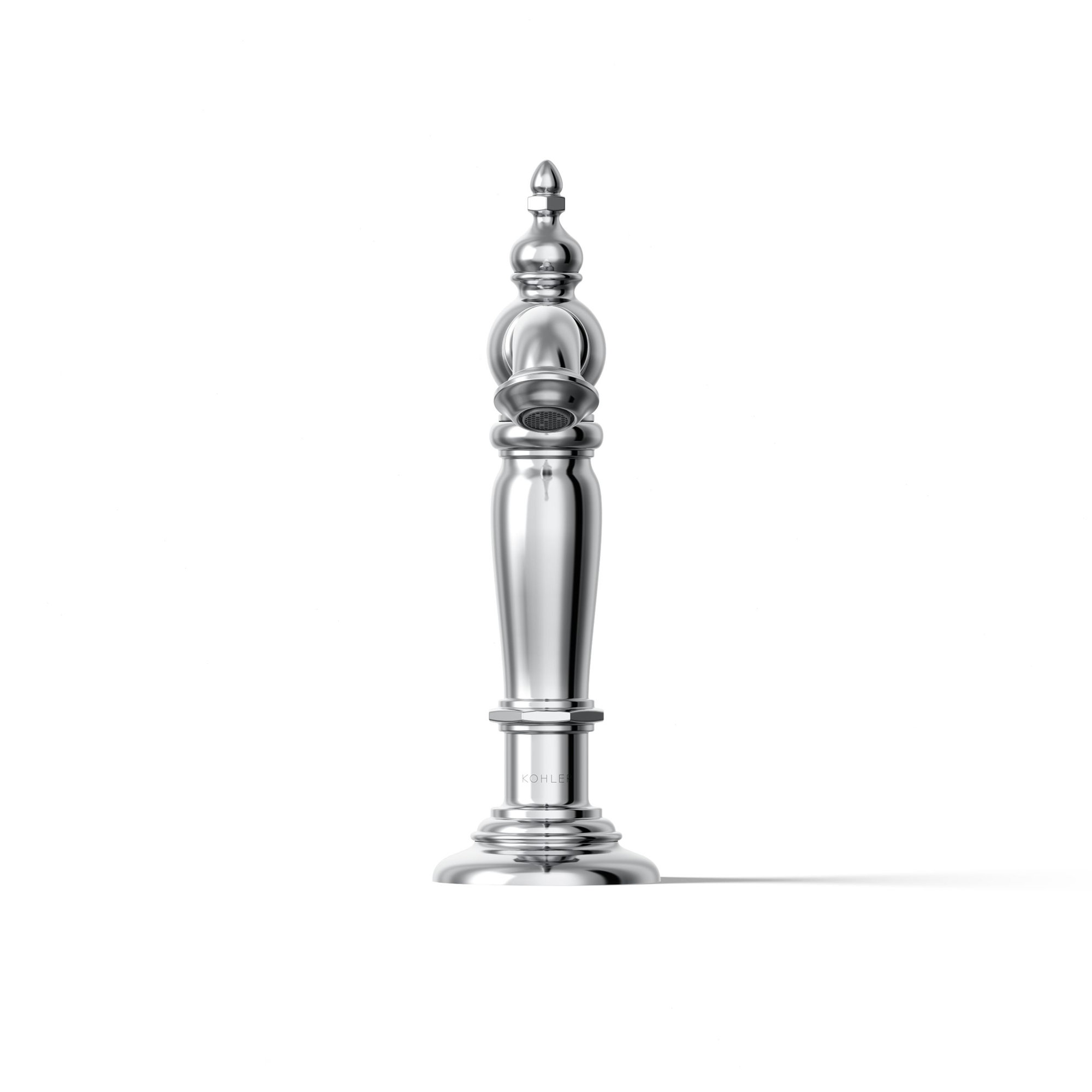 Artifacts Widespread Bathroom Faucet with Drain Assembly, Polished Chrome