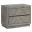 Table de chevet 2 tiroirs Brunhild
