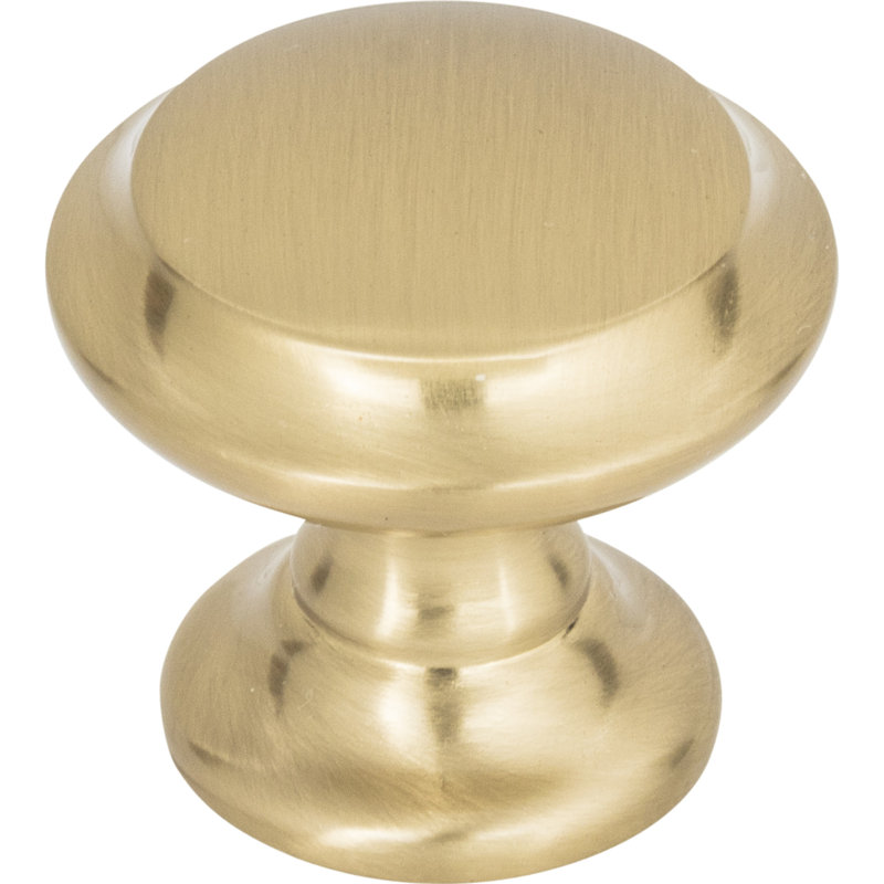 Barrow 1-1/4" Diameter Mushroom Knob, Honey Bronze