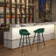 Aaser Upholstered Counter Stool with Metal Frame-990136761