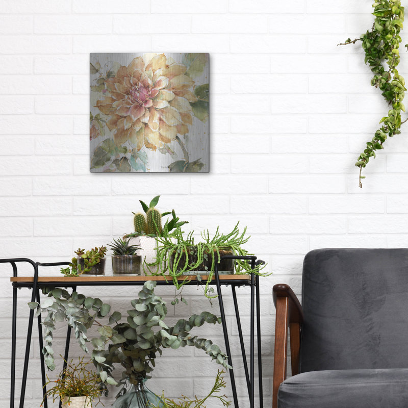 «Country Bloom V» par Lisa Audit, H 12 po x l 12 po