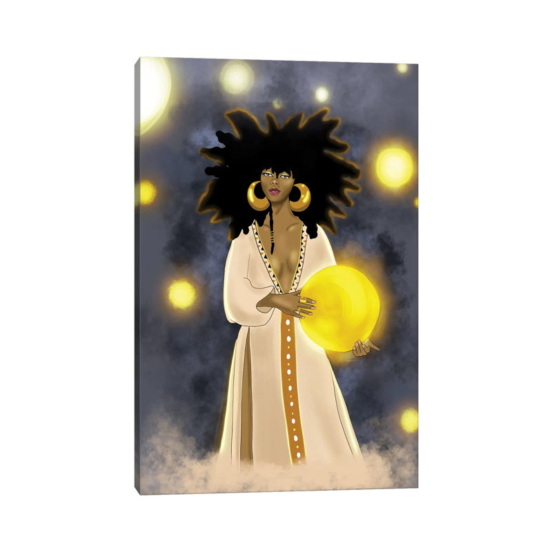 Quasar Solar - Print on Canvas, Wrapped Canvas, 66.04 cm H x 45.72 cm W x 3.175 cm D
