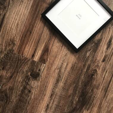 Dekorman Madison Noble Black Oak Waterproof Click Lock Luxury Vinyl Plank Flooring - 9 in. W x 60 in. L x 8mm T