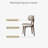 Simple modern rectangular rock plate table sets-105970609