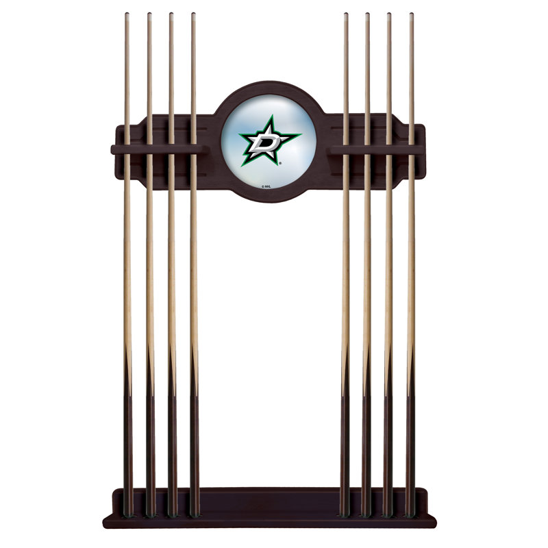 Porte-queues de billard 14 po NHL, English Tudor, Dallas Stars