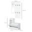 Rukshar Wall Mounted Coat Rack