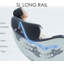 Synca CirC 3 Zero Gravity Massage Chair with Reversible Ottoman, Black