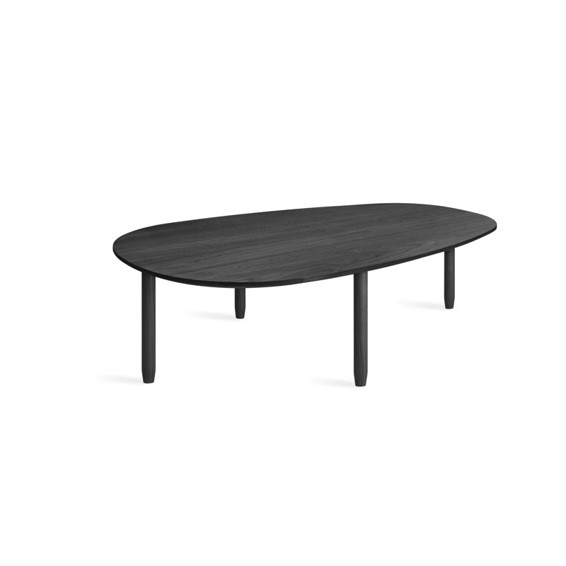 Swole Coffee Table, Black Ash