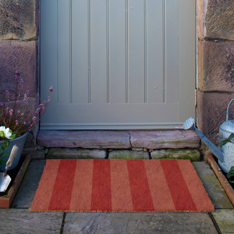 Stripe Coir Doormat, 60cm W x 90cm L