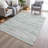 Machine Washable Indoor/Outdoor Xhevrie Aloe Rug-2098755281