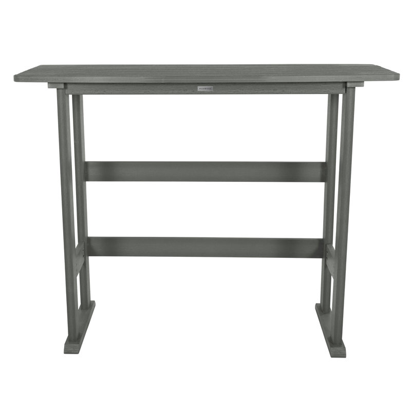 Arbnora Rectangular Outdoor Bar Table , 54 " W 21.05 " D, Coastal Teak