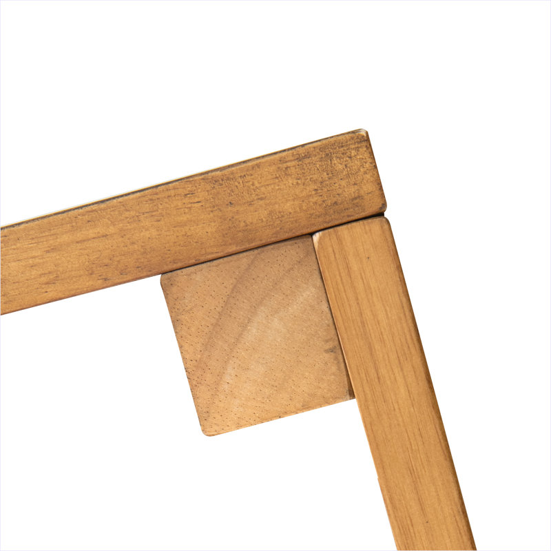 Base de lit plateforme en bois pour grand lit