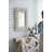 Grenada Rattan, Plywood Flat Wall Mirror