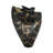 11" Ponce Tribal Black & Gold Vase