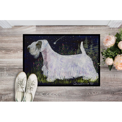 Sealyham Terrier Non-Slip Indoor Doormat