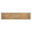 Banc d'extérieur avec panneau à lattes et structure en bois d'acacia, naturel et gris