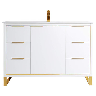 Ensemble de meuble-lavabo simple 48 po