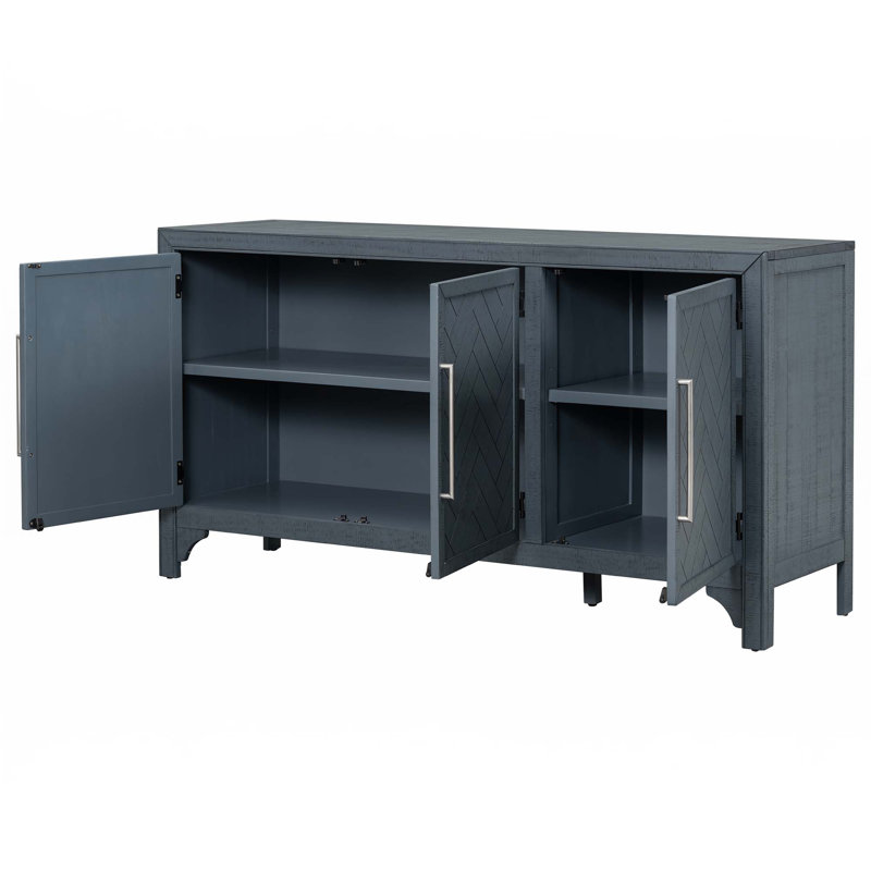 Buffet avec tablettes réglables, Marine