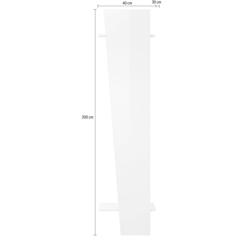 Longford 1 - Hook Coat Rack, Slate Grey