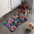 Glass Blossom Patterns - 1 Piece Bone Shape Feeding Mat-101343654