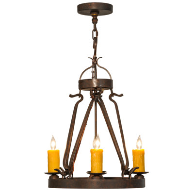 Wagon Wheel 5 - Light Chandelier