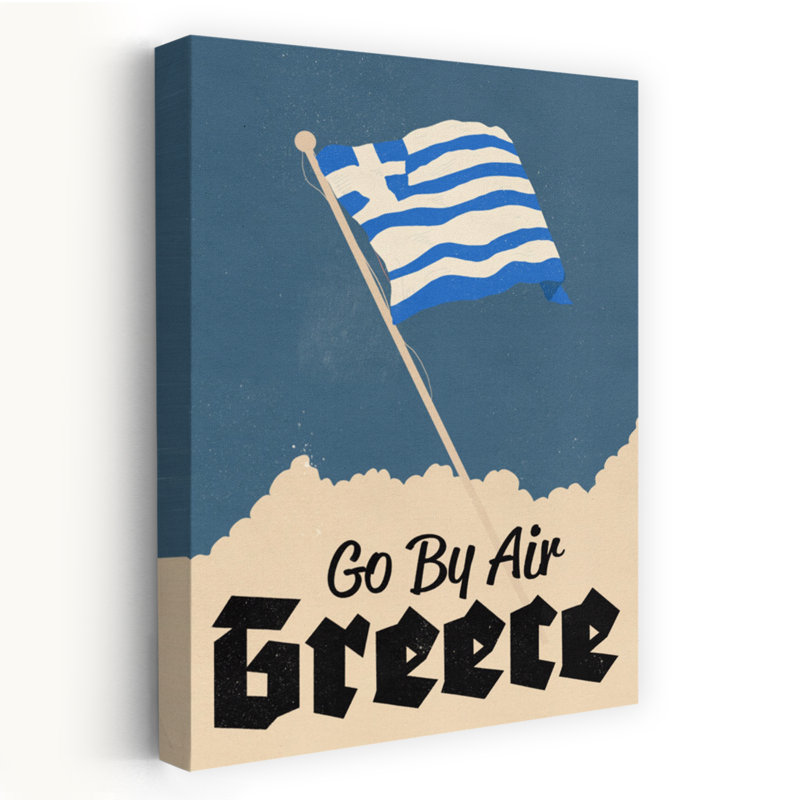 Art rétro rétro de la Grèce rétro