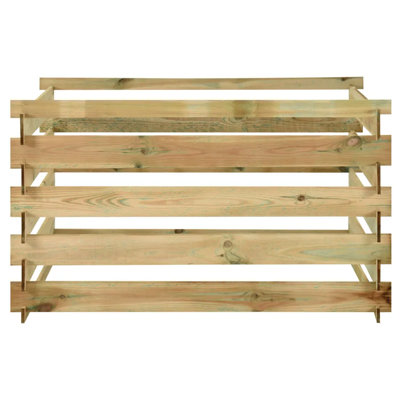 Farhaan Wood Outdoor Compost Bin