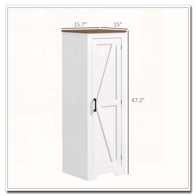 Armoire de rangement autoportante et stable pour le salon