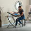 Table d'artisanat en verre Courson
